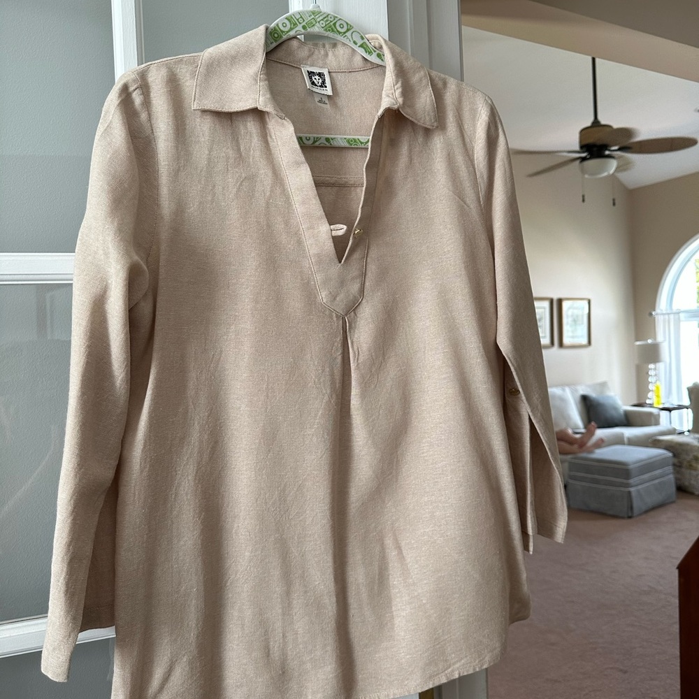 Linen blouse - Picture 2 of 3